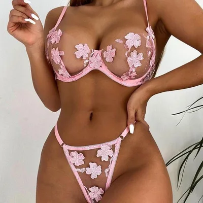 

F11349A TIK TOK Best selling products 2021 amazon bra and panty sets sexy lace lingerie set for weman, As picture