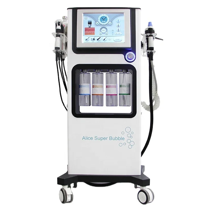 

2021 mesotherapy oxygen jet peel machine water aqua dermabrasion peeling facial diamond dermabrasion oxygen beauty machine, White