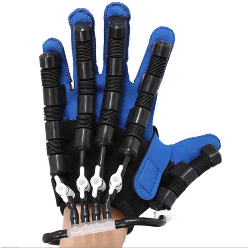 

Stroke Hemiplegia Hand Recovery Finger Trainer Hand Function Rehabilitation Robot Gloves