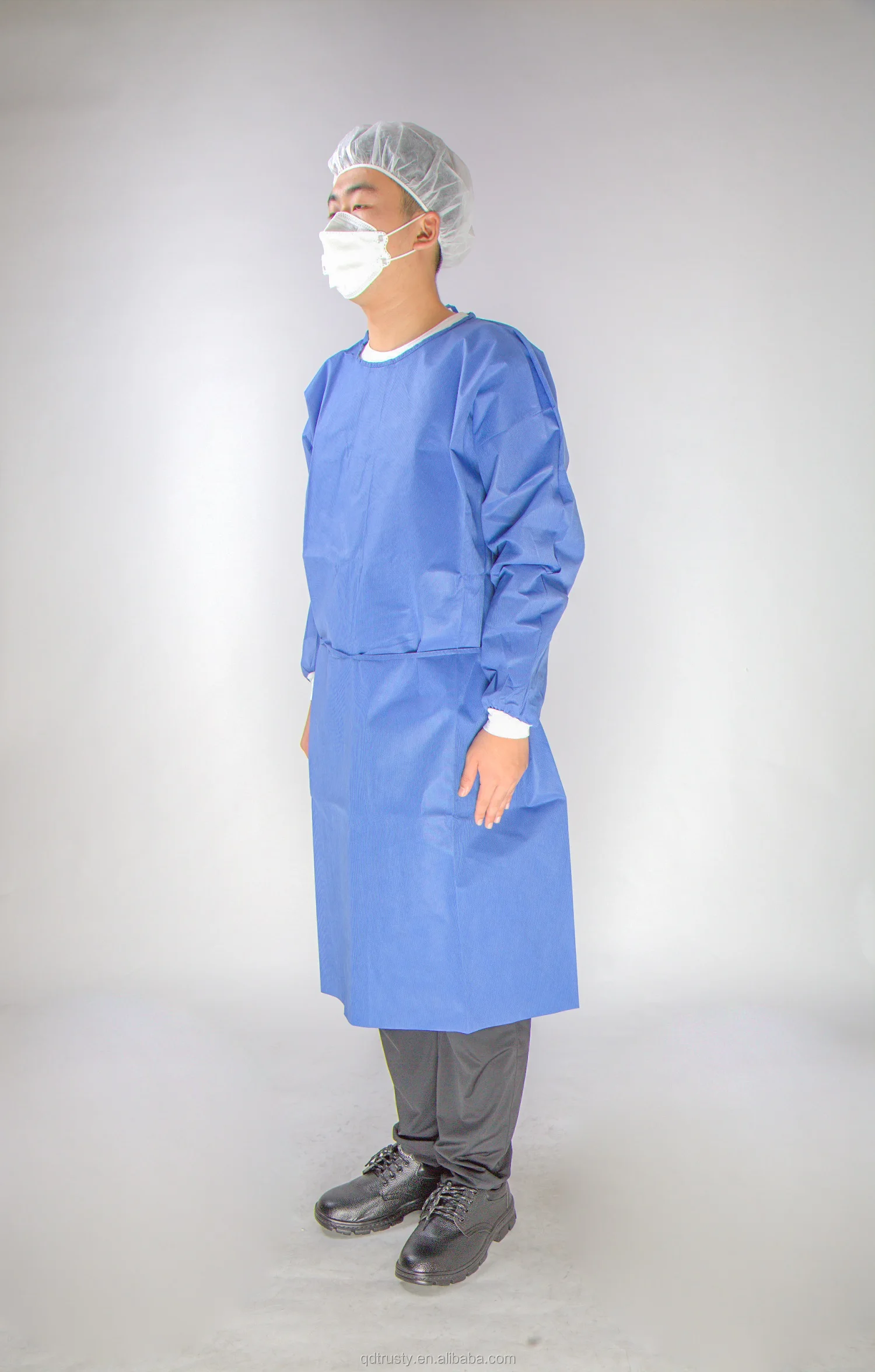 Disposable Personal Protective Aami Level 1 2 3 Isolation Gowns Work