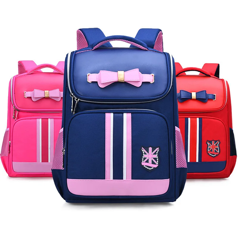 

Manufacture direct sale high quality waterproof nylon child backpack for primary school laptop backpack for girl boy children, Red, rose red, blue or custom