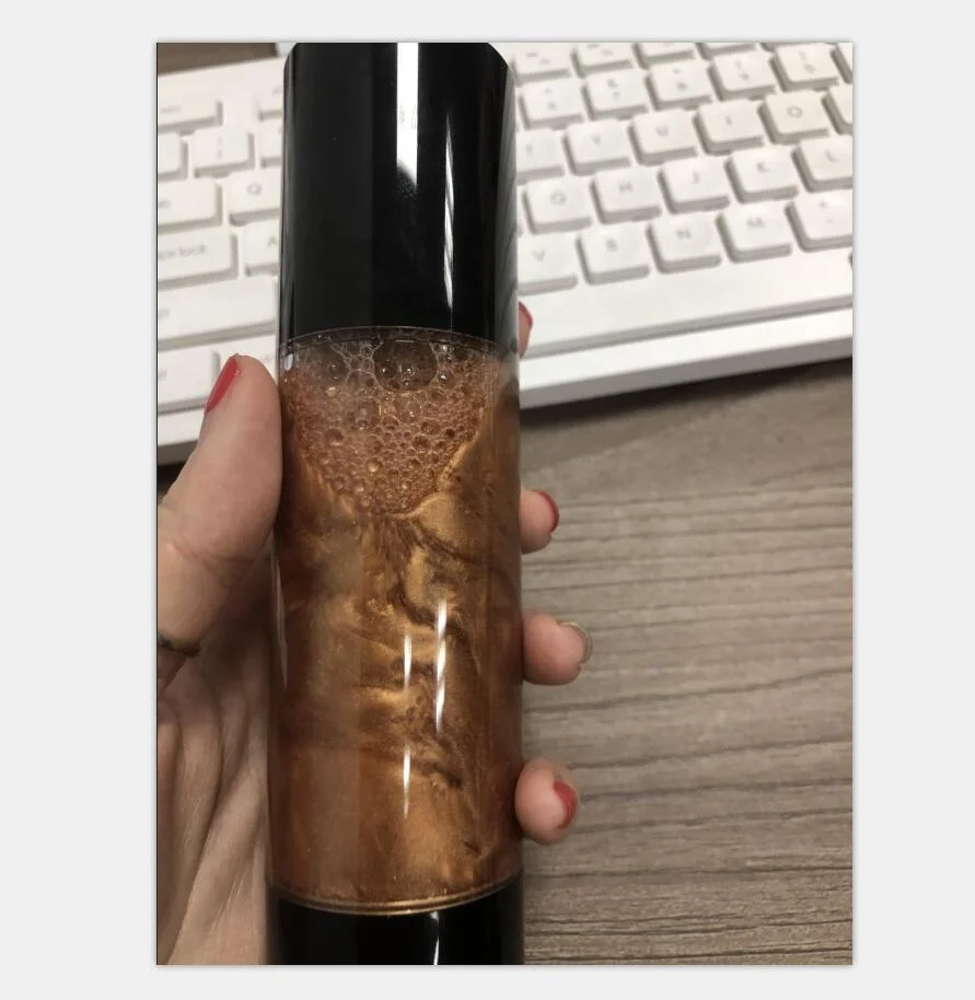 

Customized label cosmetics makeup NO LOGO Highlight Shimmer Liquid Highlighter spray