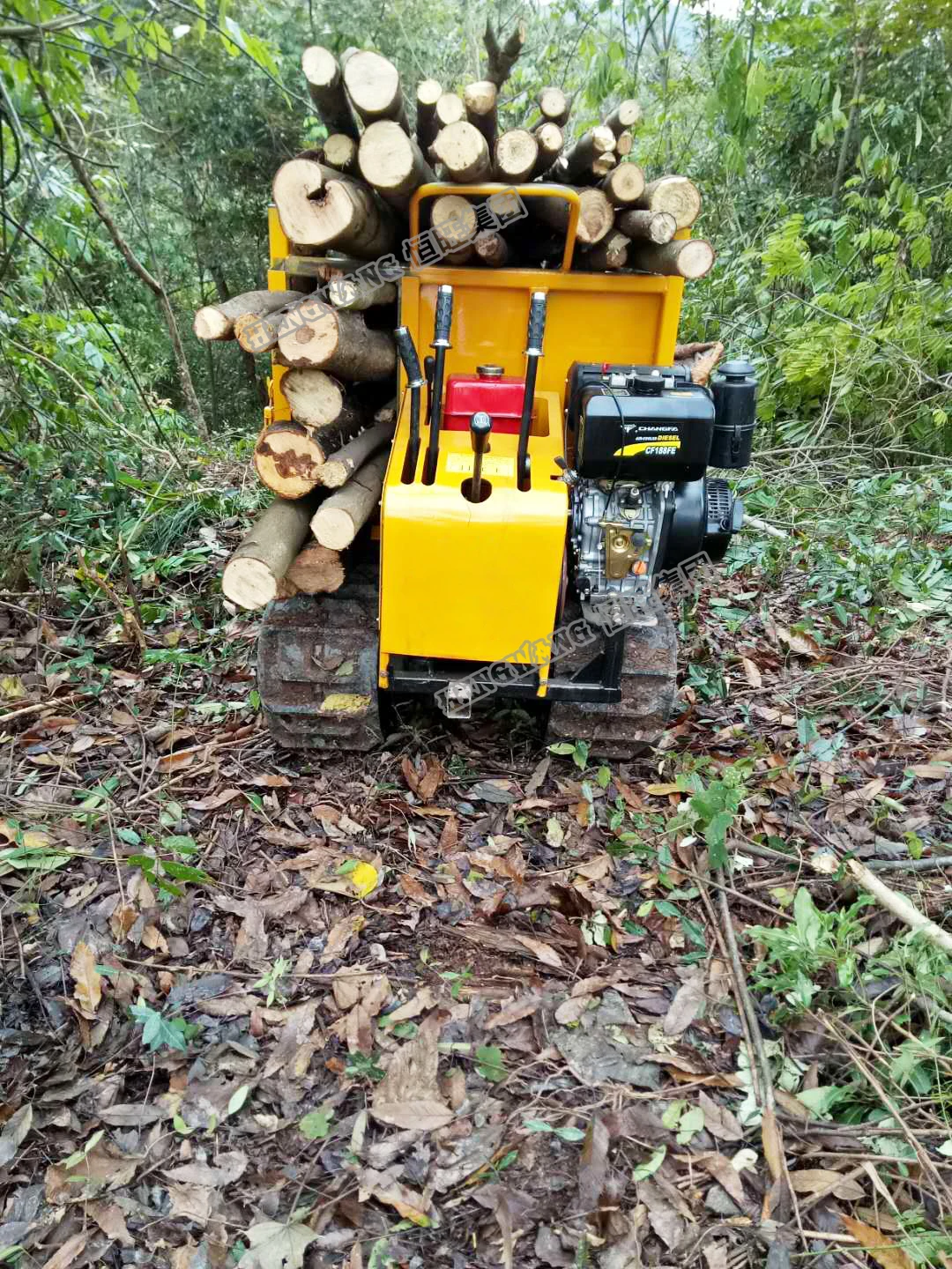 HW brand High quality mine/agriculture/garden mini dump truck /crawler dumper/diesel loader for sale