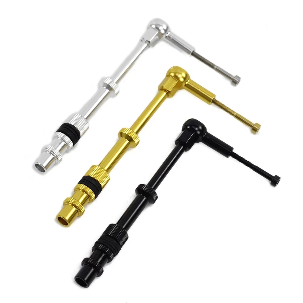 

Alloy Derailleur Shift Fine Adjust Line Shifter Lever Cable Guide Upgrade with Titanium Screw for Brompton 3Sixty Folding Bike