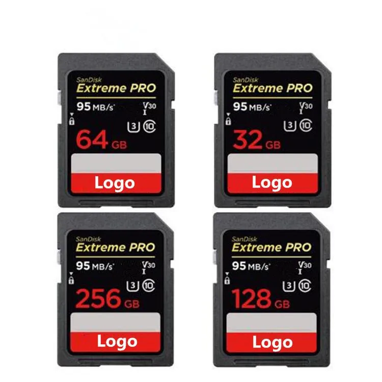 

Extreme PRO 4GB 8GB 16GB 32GB 64GB 128GB 256GB 170MB/s UHS-I/U3 Flash Memory Card C10, V30, 4K UHD, SD Cards