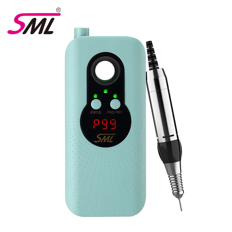 

SML 2022 New arrival portable 35000rp m6 nail decorator electric nail polisher