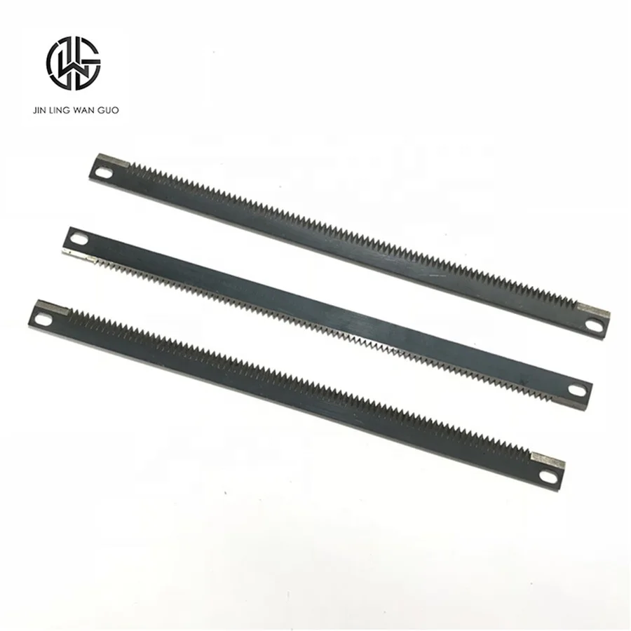 
Food industry plastic bag film cutting packaging machine serrated blades 