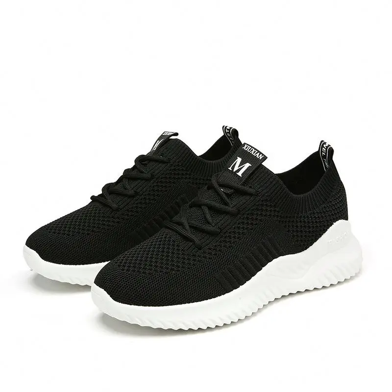 

Hot Sale New Women Sneakers Outdoors Walking Shoe Thick Sole Breathable Running Shoes for Women, Optional