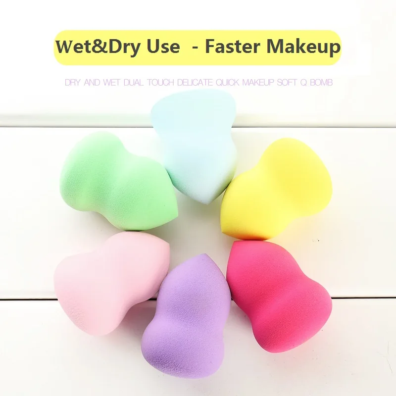

3pcs Makeup Sponge Gift Box Makeup Blender With Shelf Sponge Holder Set Ultra-Soft Beauty Sponges For Powder Liquid Foundation, 8 color