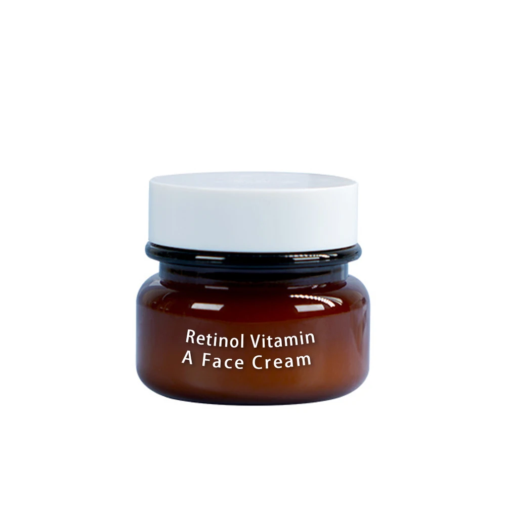 

Anti Aging Remove Wrinkle 2.5% Retinol Moisturizer Face Cream Hyaluronic Acid Vitamin E Collagen Smooth Whitening Cream, White color
