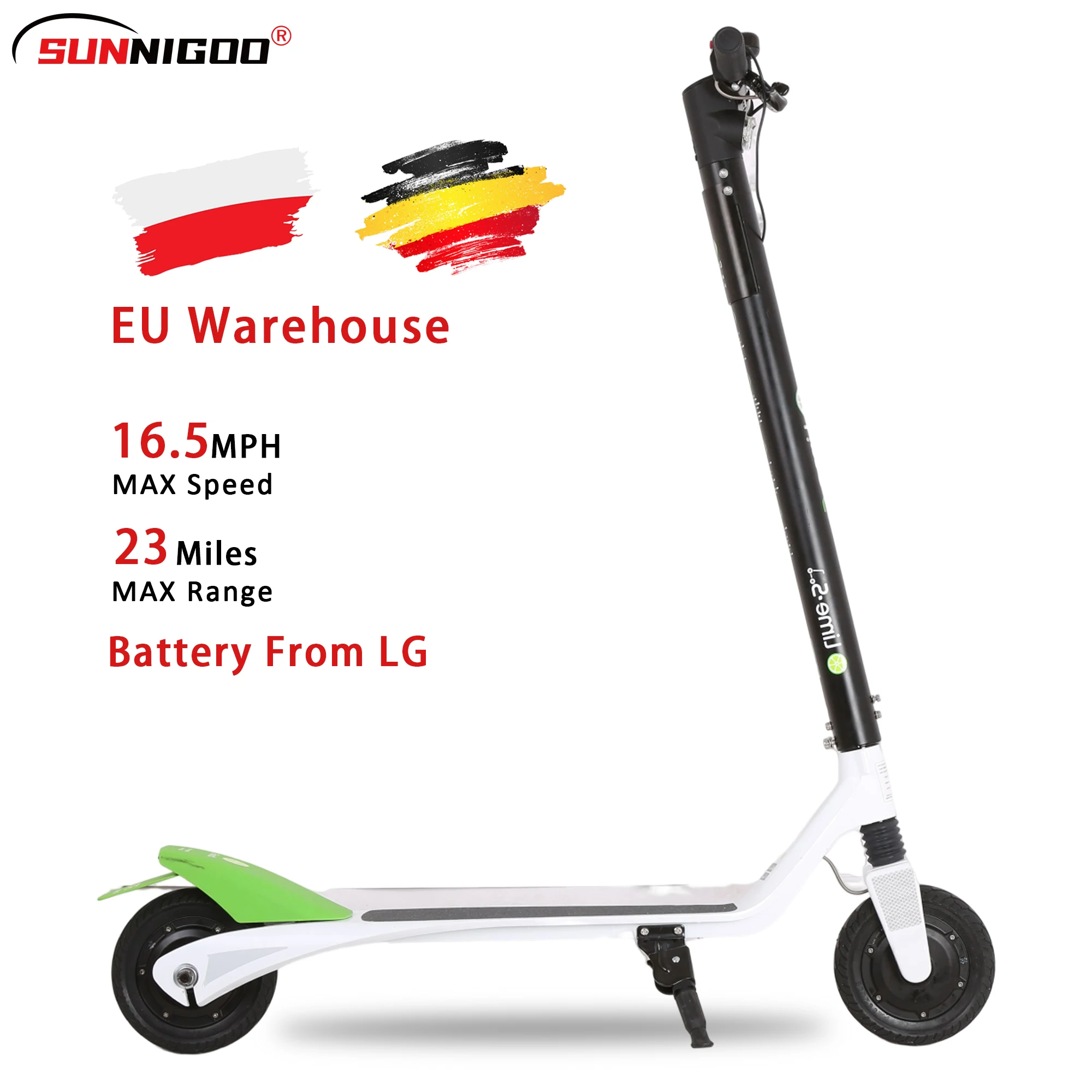

23Miles Long Distance Electric Scooter New Material Adults Electric Scooter Cheap European Warehouse Electric Scooter Two Wheel