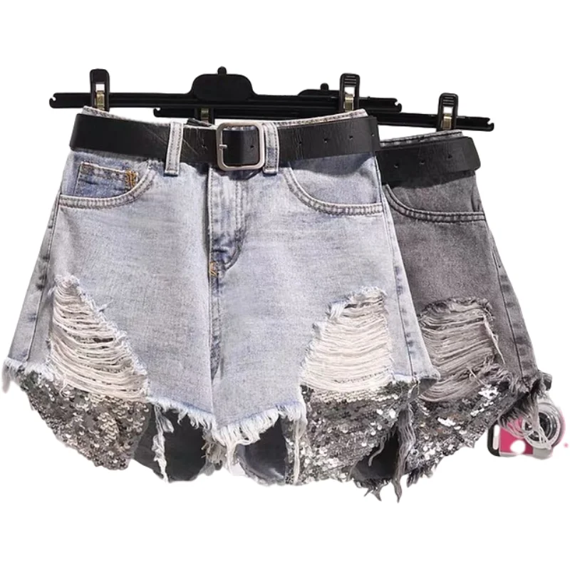

Top selling fashion trend new style summer blue short jeans for women