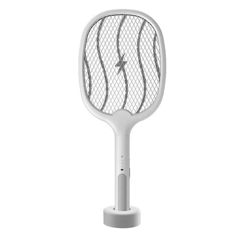 

Electric mosquito swatter mosquito killer household battery USB charging dual-purpose light touch coal mosquito trap electric mo, As picture