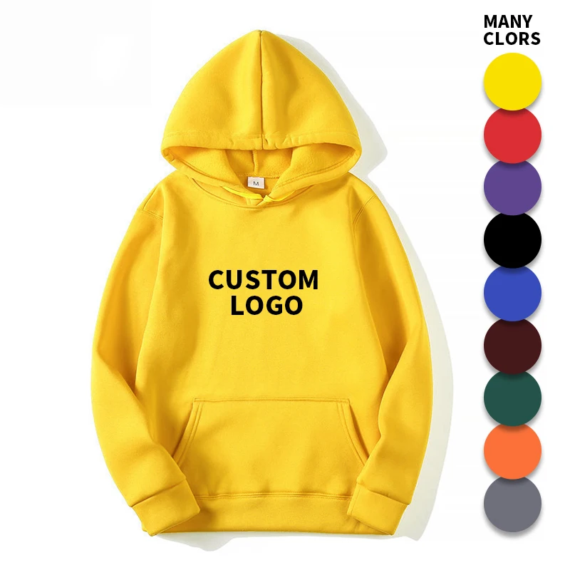 

Wholesale Custom Logo Blank Fleece Jogger Pullover Oversized Hoodies Unisex Mens Blank Hoodies Sweatshirts, Custom colors