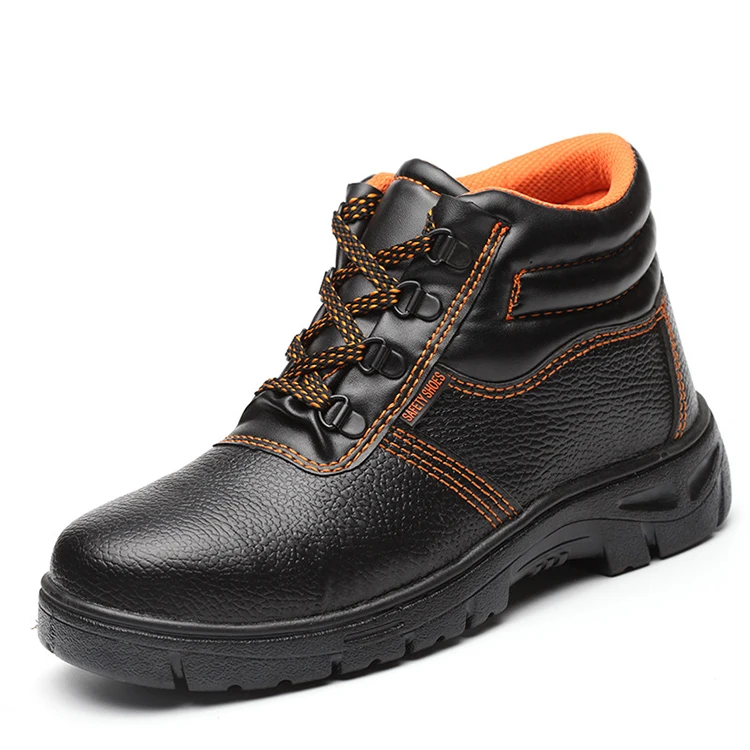 

Wholesale Cheap Price Men Work Safety Shoes Boots with Steel Toe and Steel Plate Unisex Durable Hiking Boots