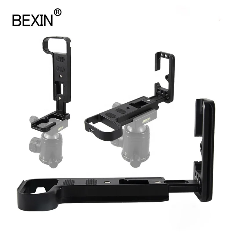 

BEXIN Factory Professional Vertical Quick Release Tripod Plate L shape plate Quick Release Plate Bracket for dslr camera