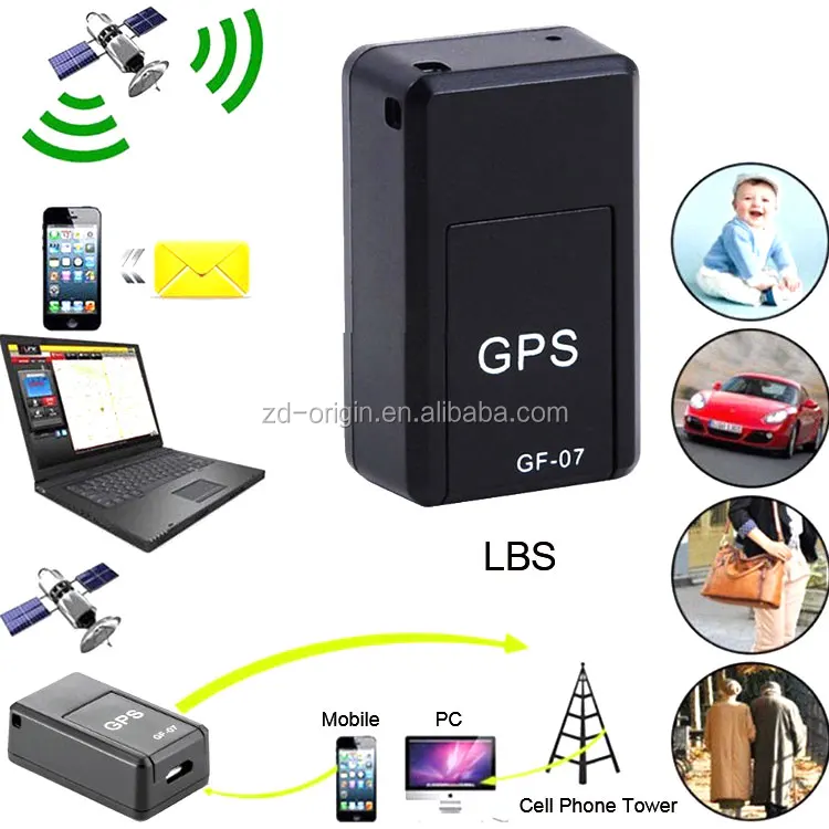 
2020 Small Size Personal Real Time Mini GPS Tracker GF07 Magnetic Tracking Locator GSM Tracer Device  (62545632160)