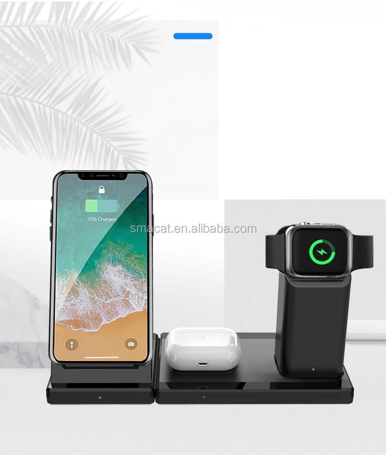 

Amazon Hot Selling qi standard wireless charger 7.5w holder for iphone