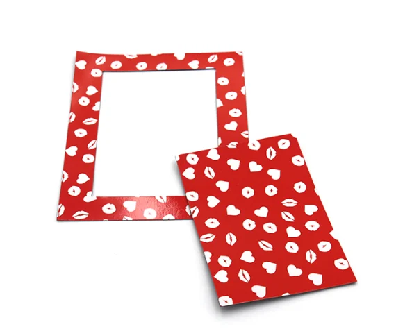 

4X6 fridg magnet photo frame with custom logo