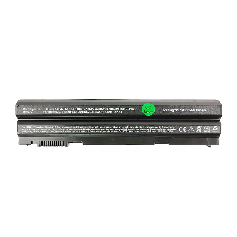 

4400mAh 11.1V E6420 E6520 E5420 E5520 e6430 7420 Vostro 3560 P33G P25F T54FJ 8858X For dell Latitude laptop battery Original