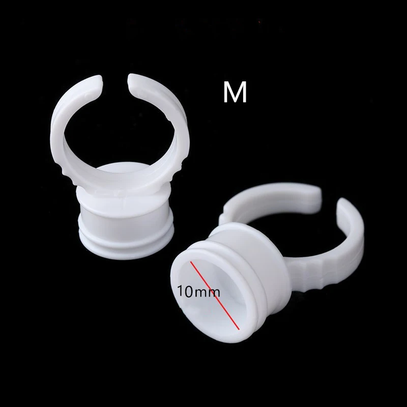 

Wholesale Cheap Glue Holder Rings Eyelash Disposable Extensions Glue Ring