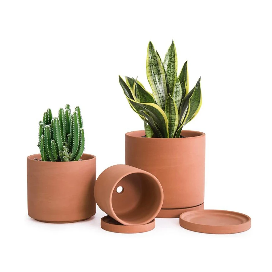 

clay pot wholesale Custom Design terracotta clay flower pots planters Succulent planters Terracotta Pots for Plants, Picture