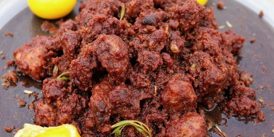 Tacos al pastor with barbacoa filling