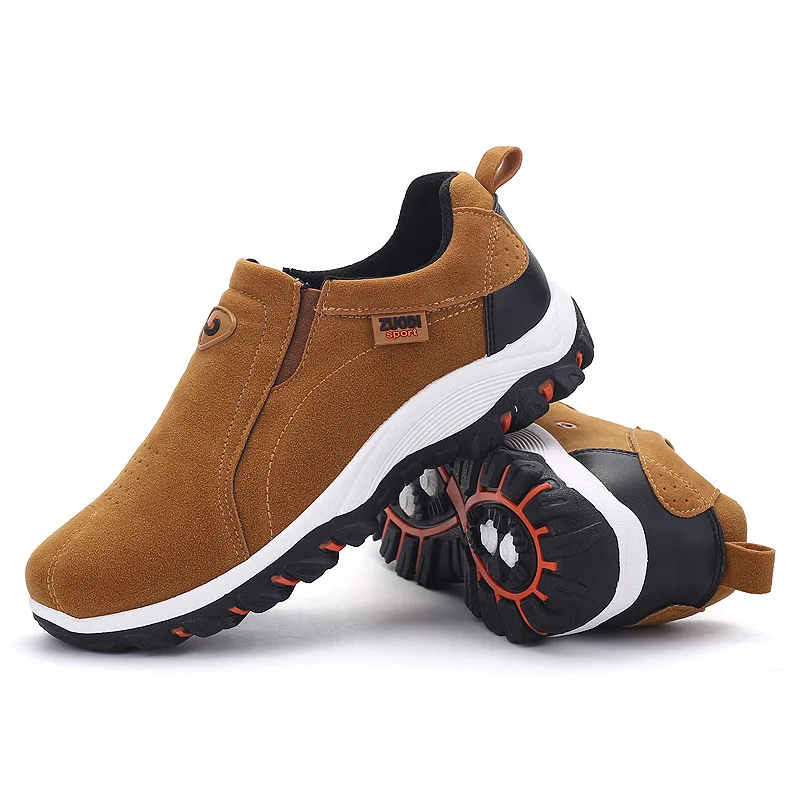

2021 Factory Wholesale Men's Hiking Shos Casual Sports Waterproof Shoes Outdoor Sports Hiking Big Size Man Mountain Shoe