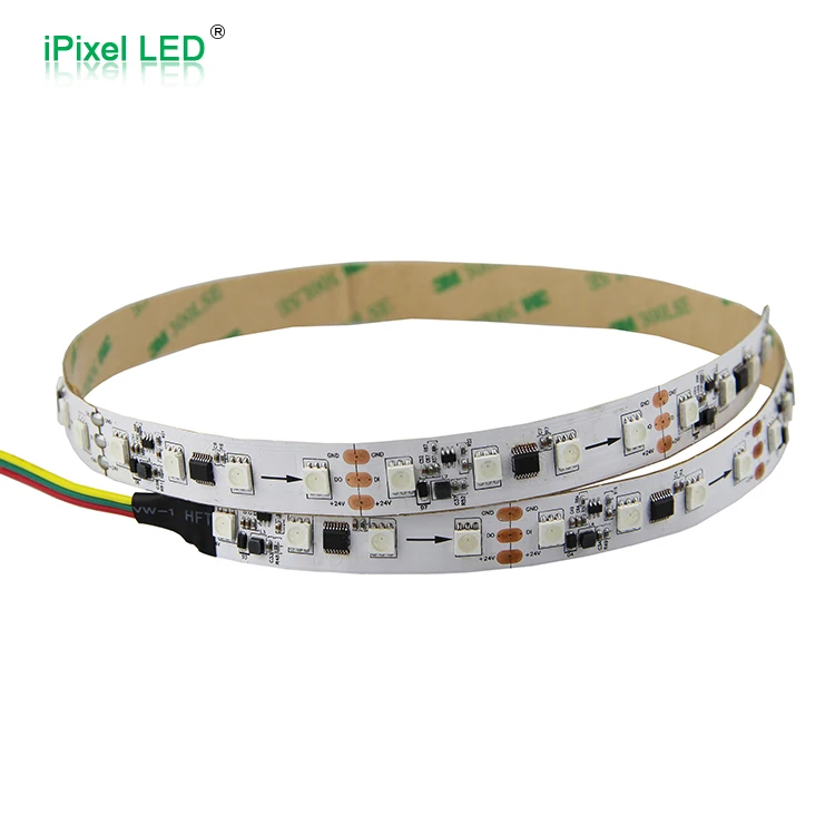 No CCT shift 60 Pixel Addressable rgb LED strip DC24V