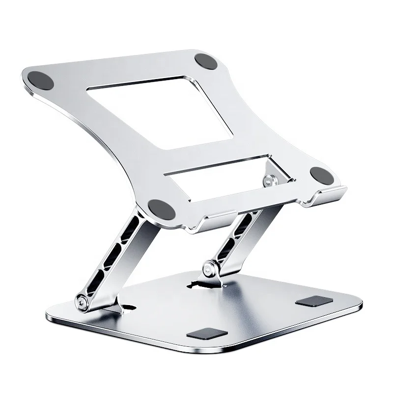 

Aluminum Foldable Laptop Stand Portable Ergonomic Adjustable Notebook Stand Riser Holder for MacBook Tablet Stand