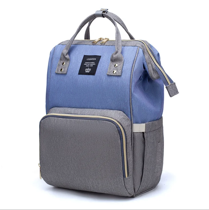 

Large Capacity Multifunction Travel Backpack Diaper Bag Outdoor Baby Bag Multifunctional diaper baby backpack, As the picture shown