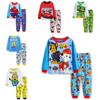 

Cotton children's clothing boys baby cartoon home service suit air conditioning suit pajamas