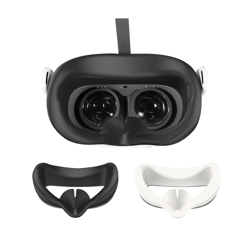 

Sweatproof Light Blocking Soft Thin Silicone Eye Mask VR Accessories Cover For Pico Neo 3, 2 colors
