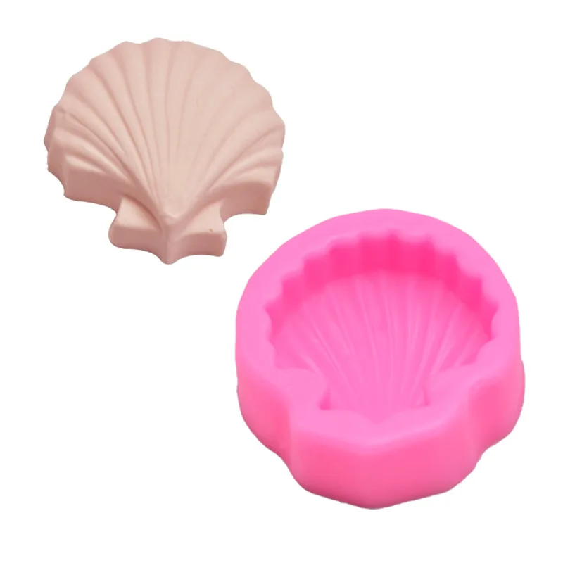 

DIY Baking Tool Sea Shell Cake Turning Sugar Chocolate Super Light Clay Silica Gel DIY Mold for Chcolate Accessories Supplies