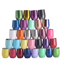 

Amazon Good quality personalized 12oz swig wine tumbler stainless steel wine cups for wholesale