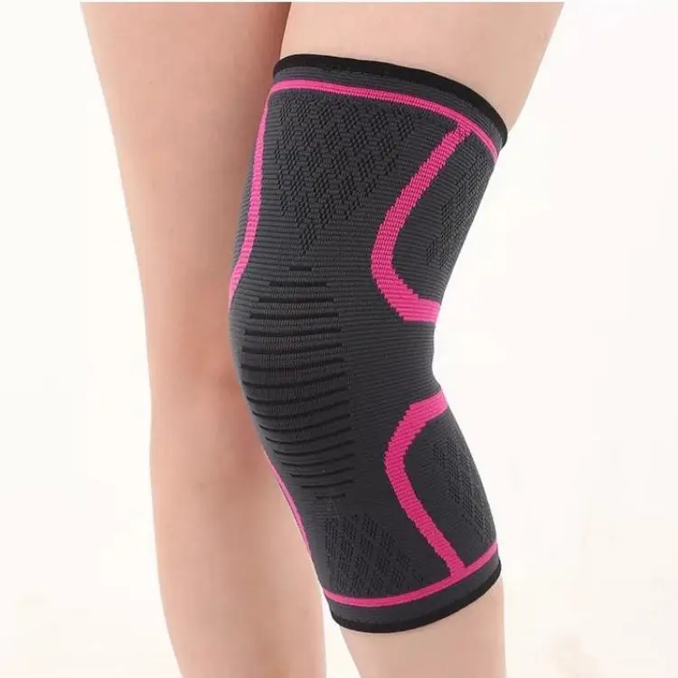 

Professional Wraps Elastic Straps Brace Support Joint Knee Support Belt, Black blue red pink orange