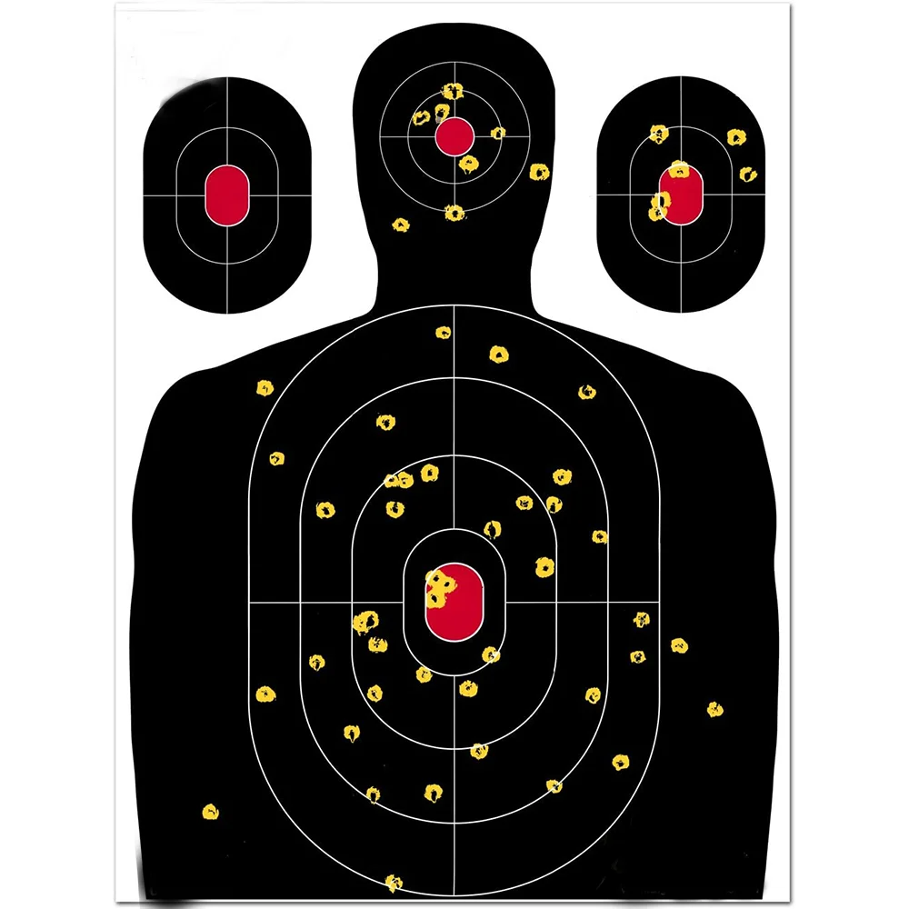 new-17x25-inch-large-paper-silhouette-range-shooting-targets-firearm