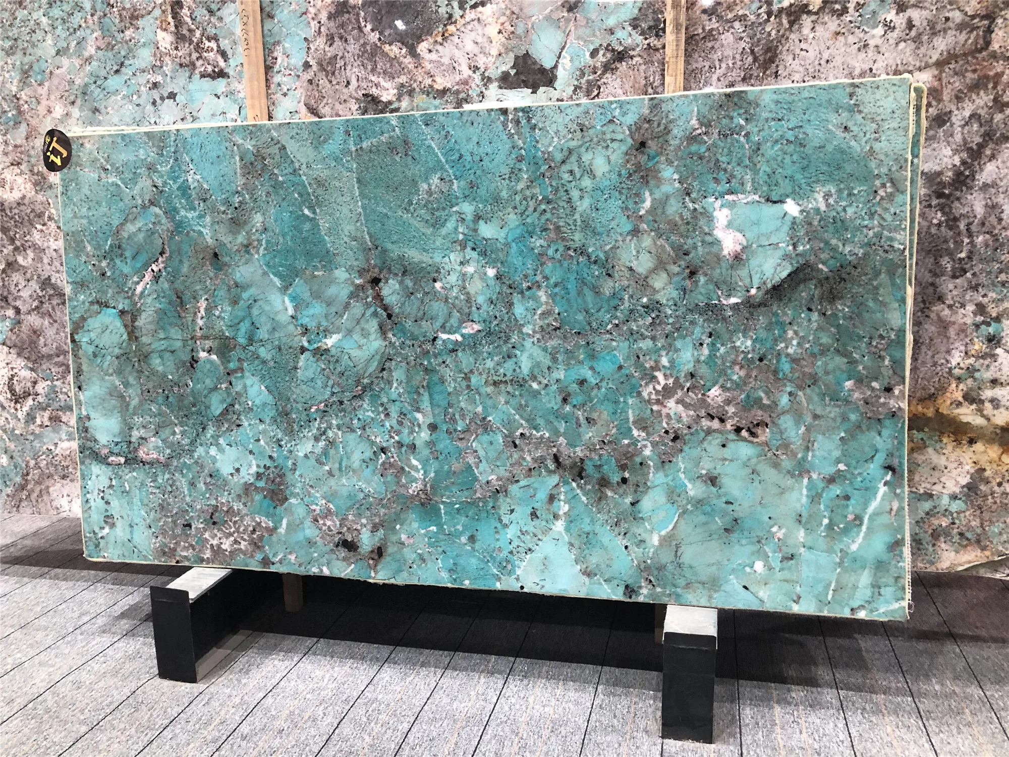 Natural Amazonite Green Quartzite Slab Buy Amazonite Green Quartzite
