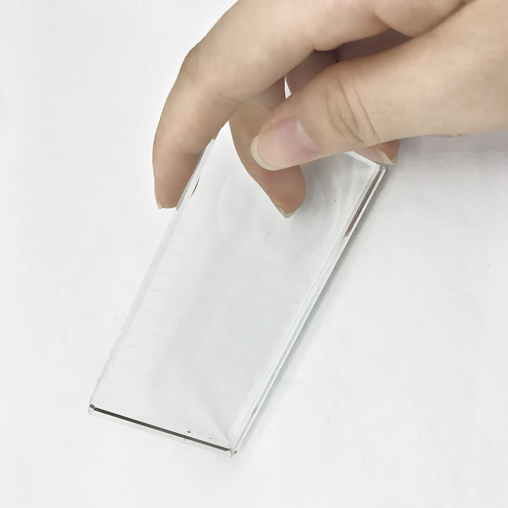 

Wholesale Custom Eyelash Extension Tools Glass Holder For Eyelash Eyelash Extension Lash Glue Crystal Holder Plate