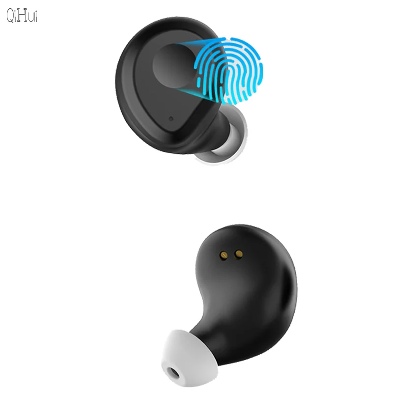 

Factory foldable TWS Gaming wireless earbuds noise-canceling headphone, White
