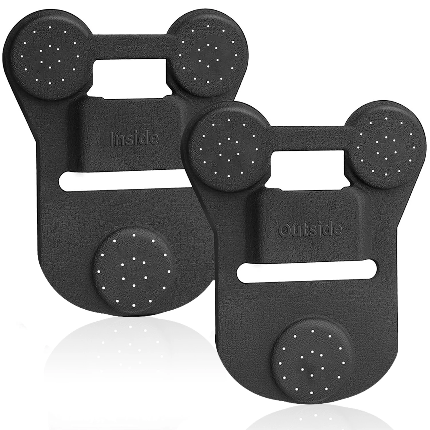 

BK01 Body Camera Universal Strong Suction Magnet Mount Holder Stick to Clothes for All Brand Body Cams with Wearable Clips, Black