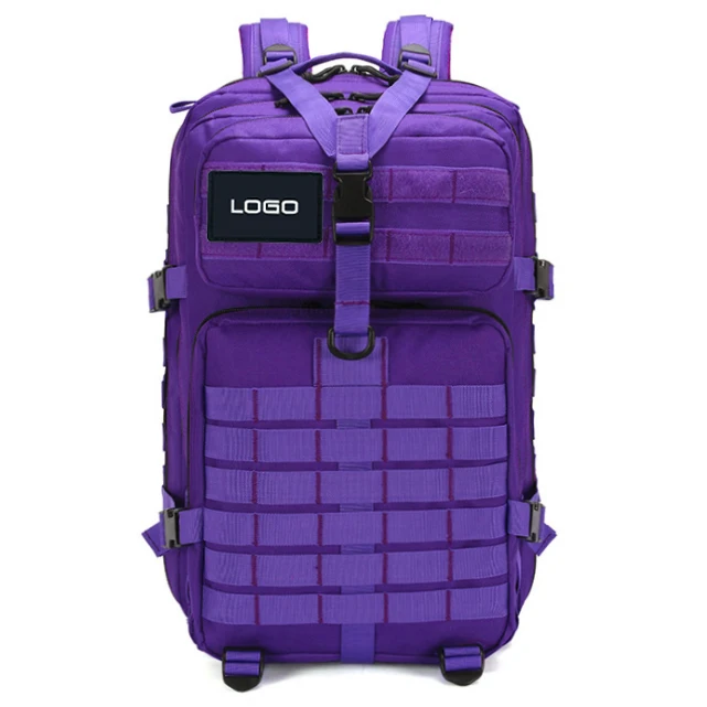 

Hot sale women lady purple red tactical military backpack, As picture/customized color