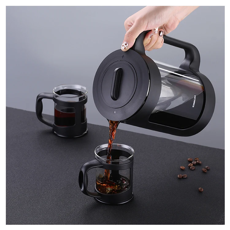 

China Factory Custom Logo Hot Selling Products 2021 High Capacity Glass Carafe 1.5L Coffee Cold Brew Maker bottle china