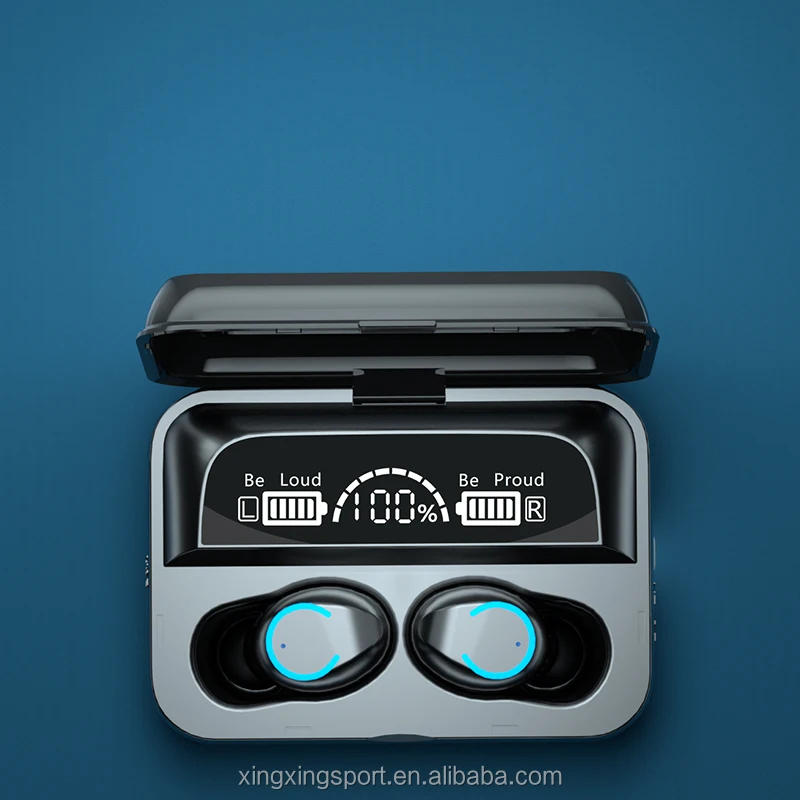 

Touch Earphone Headphone Wireless TWS Sports With 2000mah Charging Box Promotional Gift earphone, Customized
