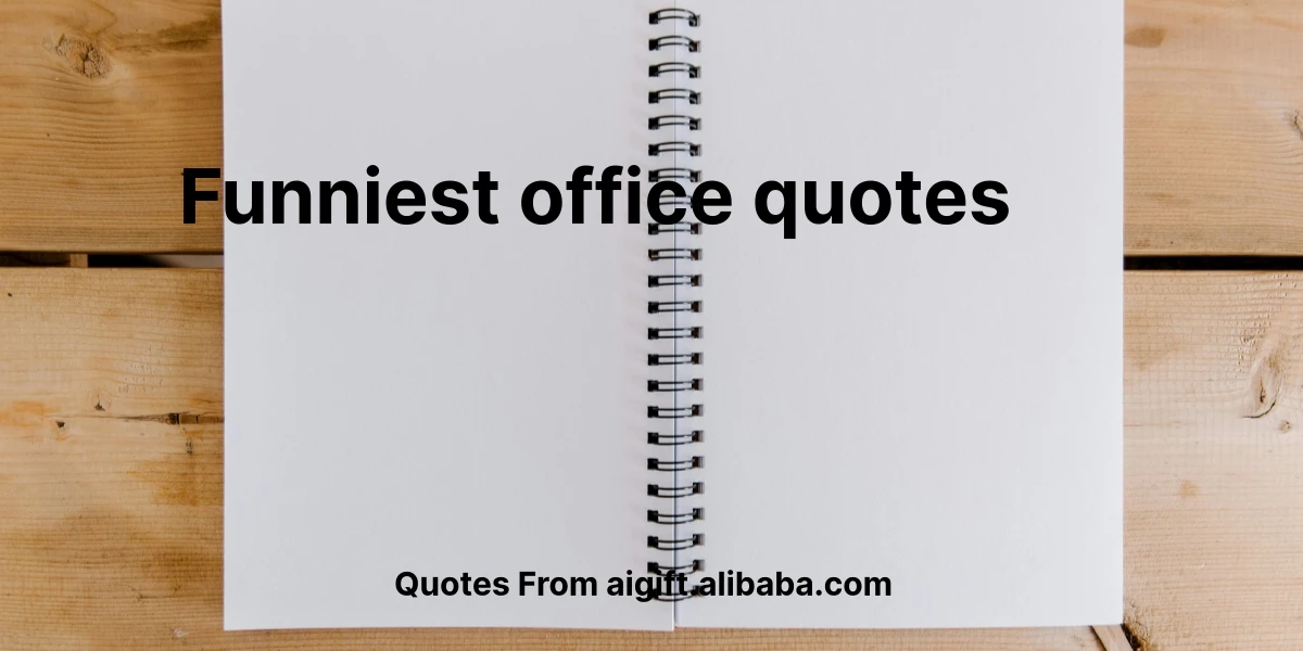 funniest office quotes