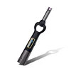 2019 Newest Design Electric Arc Candle Lighter Rechargeable BBQ Camping Lighter with Flashlight and Bottle Opener