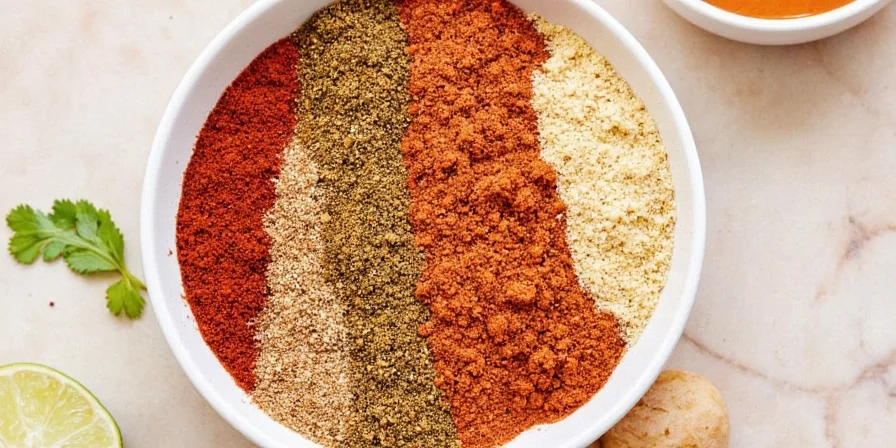 Bowl of spicy fajita-seasoned popcorn