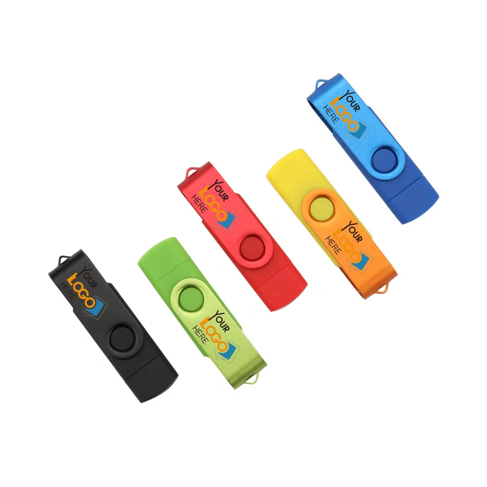 

32Gb Micro Dual Usb-C Otg 3.0 Flash Drive, Multiply,can custom pantone color