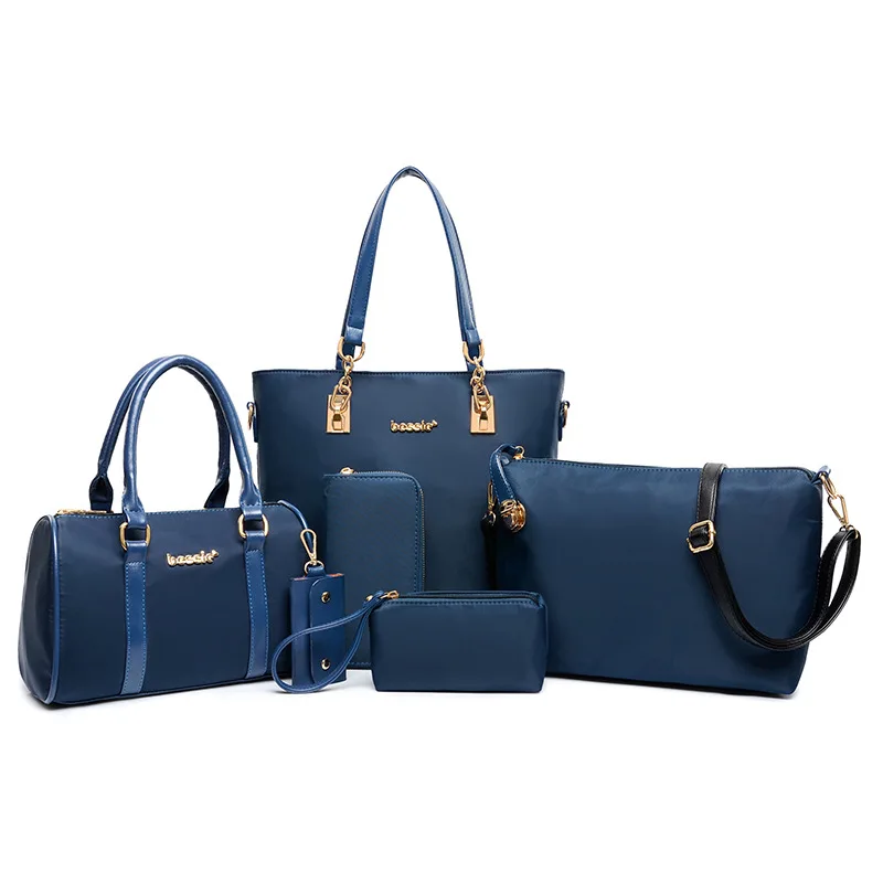 

China Manufacturer Vogue Ladies Handbag Sets Handbags For Women 2019 Amazon, Purple,black,fuchia,blue