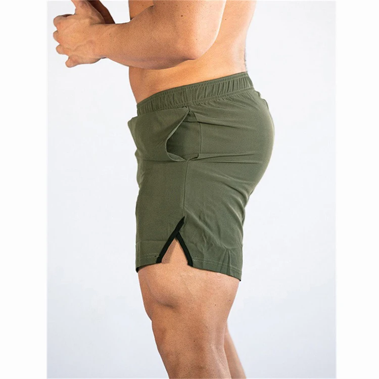 Comfort Workout Short Quick Dry Cool Adjustable Fit Training Men Shorts